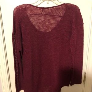Maroon sweater